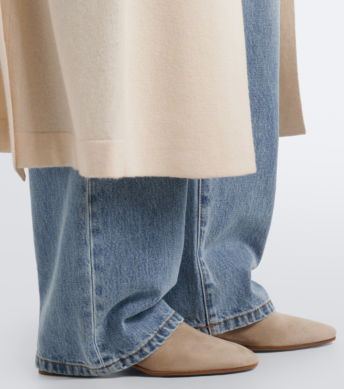 Aquazzura Saint Honoré suede ankle boots