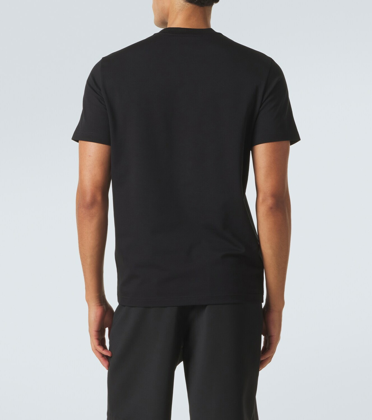 Moncler Cotton-blend jersey T-shirt