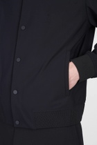 Theory Bomber In Black Polyamide