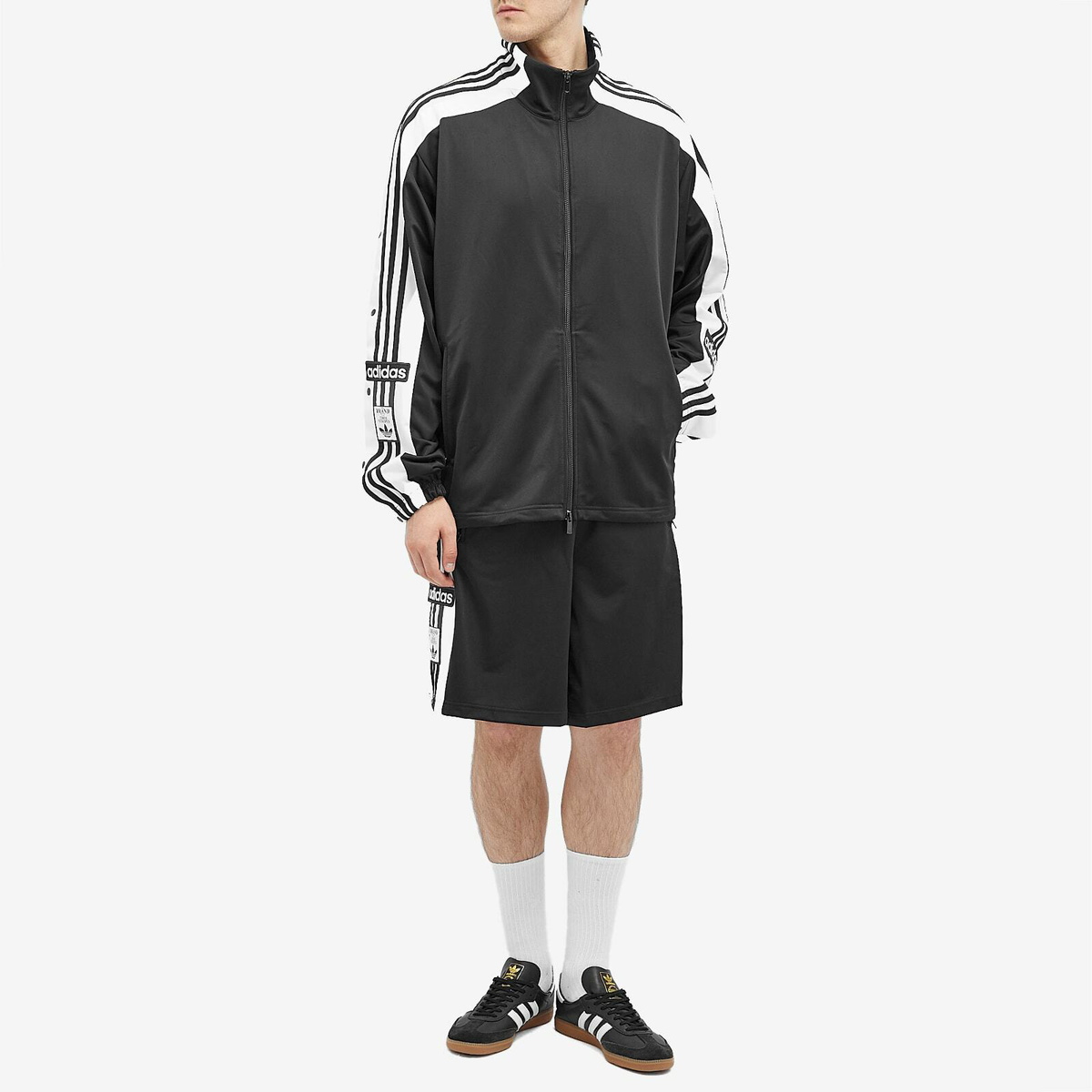 Adidas Men's Megabreak Jacket in Black adidas