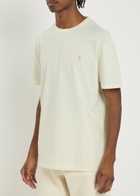 Polo Ralph Lauren Logo-embroidered Cotton T-shirt Cream