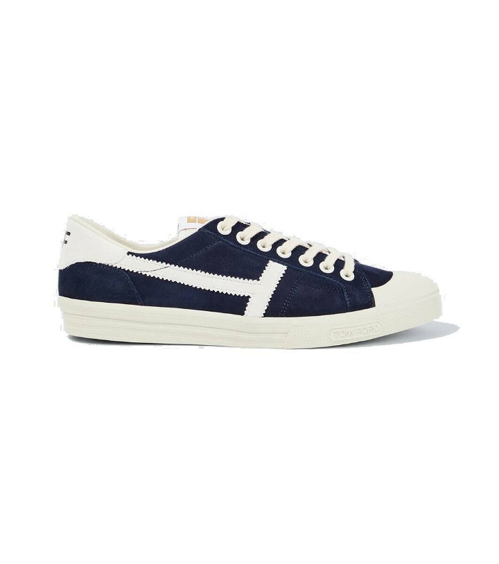 Photo: Tom Ford T suede low-top sneakers