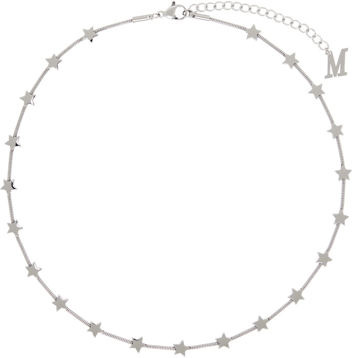 Marland Backus Silver Lil Star Choker