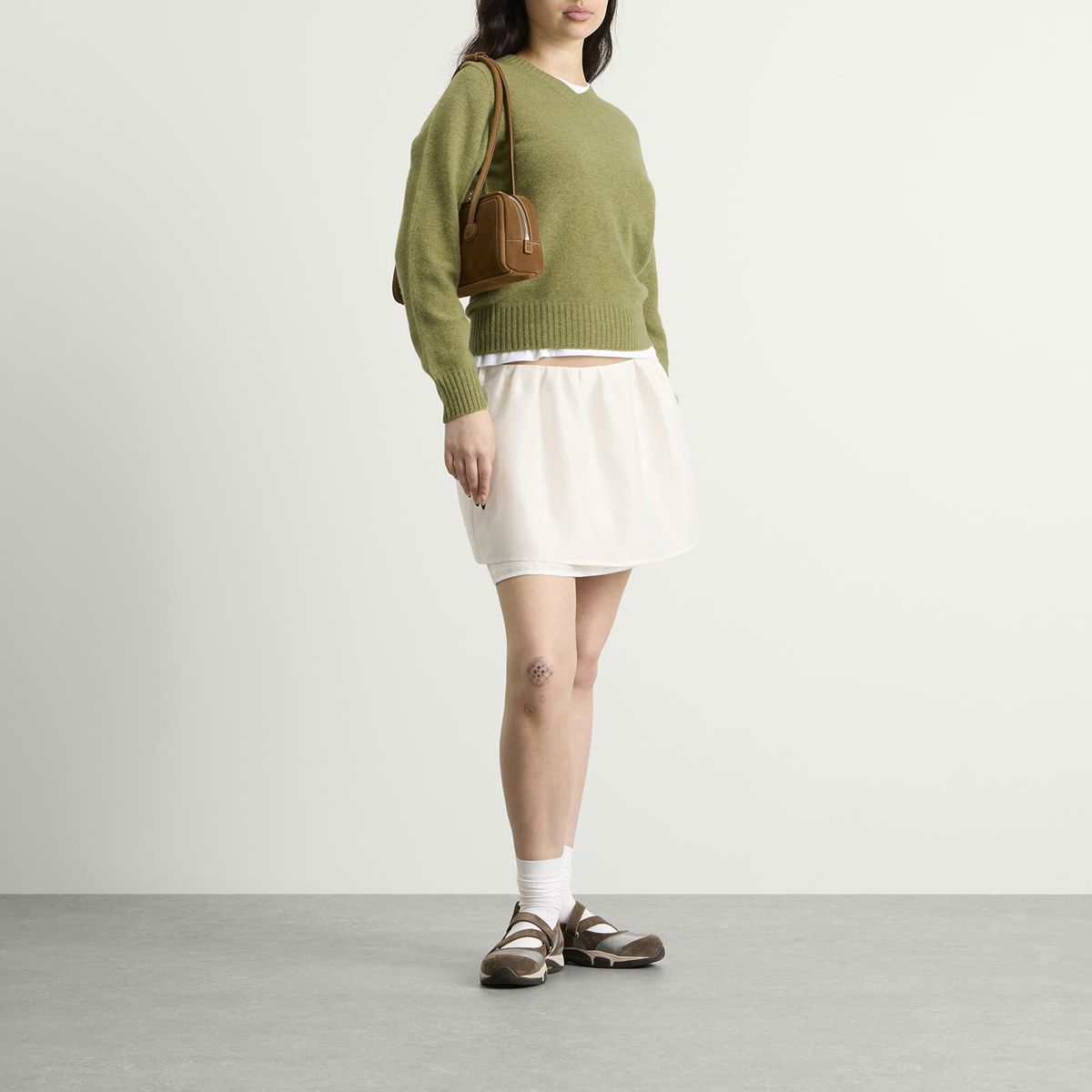 Nothing Written Women's Marsh V-Neck Pullover in Herb Sage