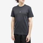 Givenchy Men's Contrast 4G Embroidery T-Shirt in Charcoal