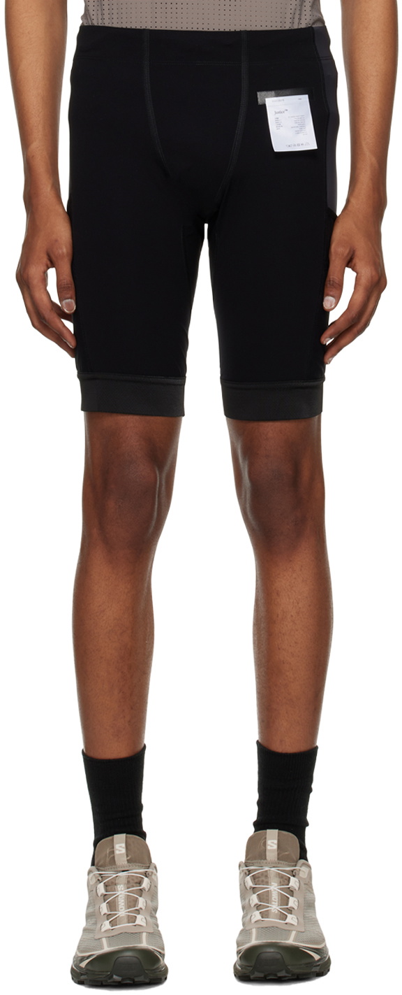 Satisfy Black Cargo Shorts Satisfy