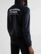 Pas Normal Studios - Mechanism Logo-Print ENTRANT-Nylon Cycling Jacket - Black