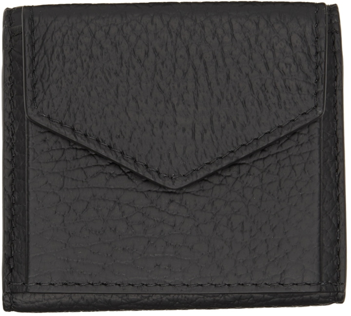 Photo: Maison Margiela Black Trifold Wallet