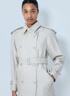 Max Mara Double-Breasted Trench Coat