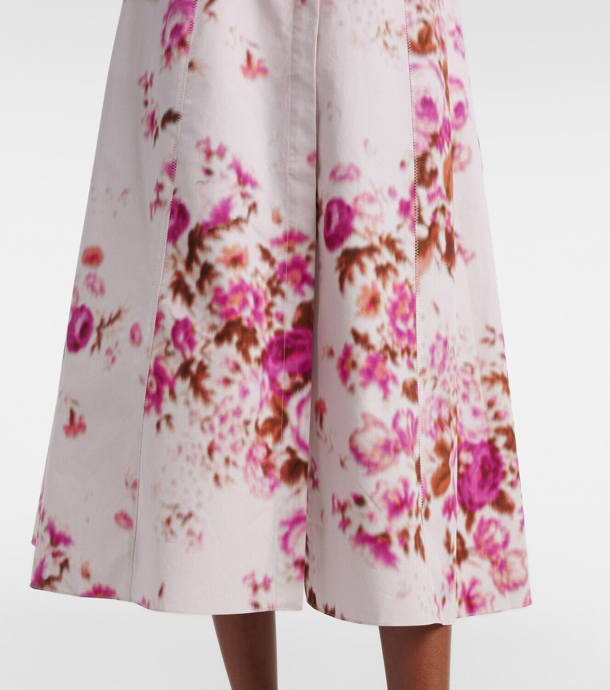 Erdem Floral cotton poplin shirt dress