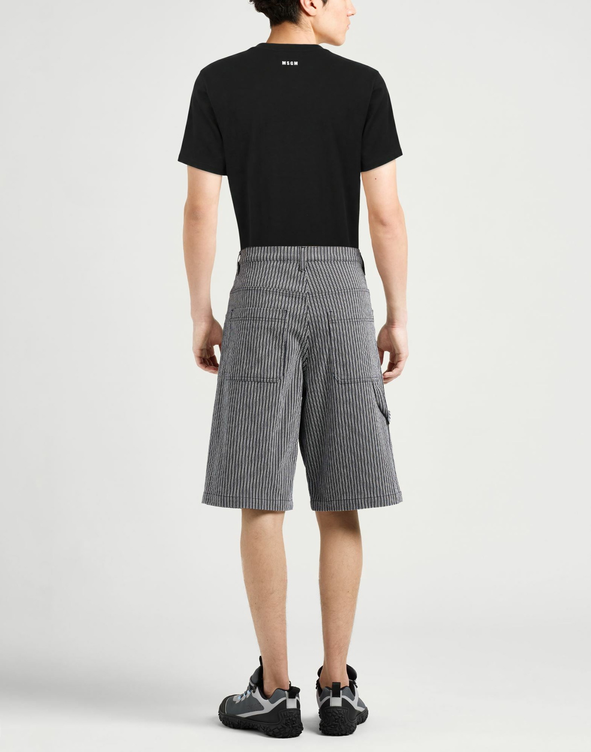 Msgm Mens T-shirt in Black