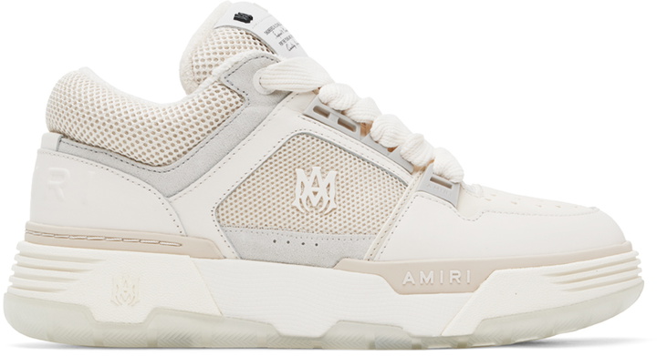 Photo: AMIRI White & Gray MA-1 Sneakers