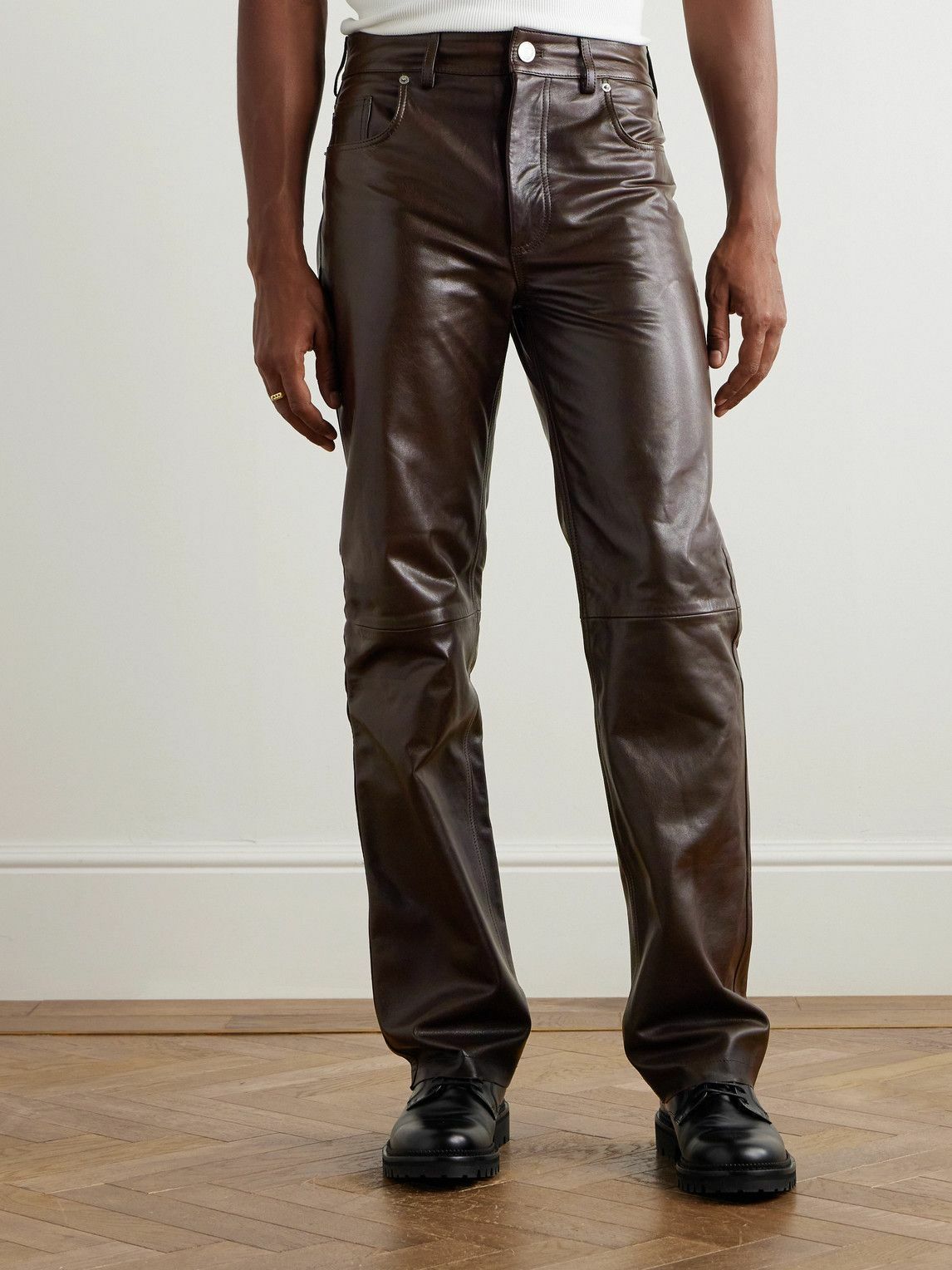 Leatherette Paris Trouser main image 1
