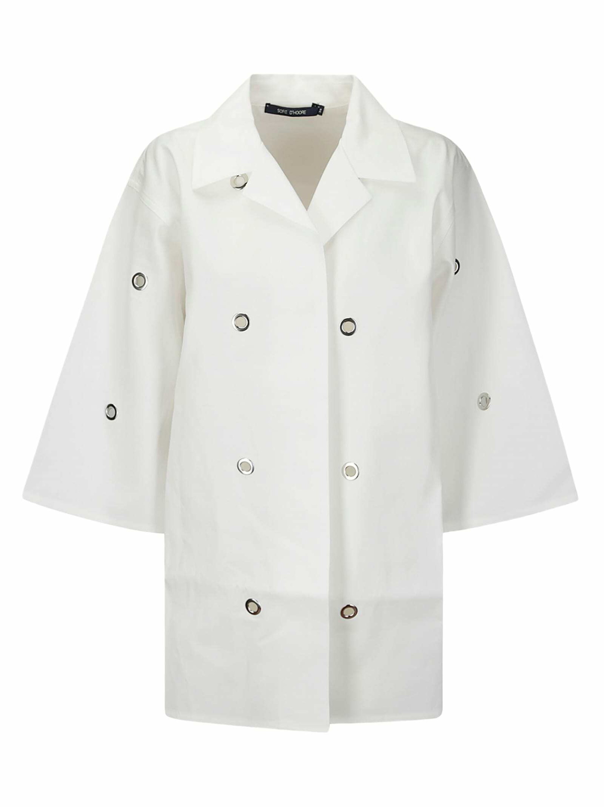 【関税込み】Sofie D'Hoore オフホワイト Chesterfield コート Off-White Chesterfield Coat by Sofie D'Hoore on Sale