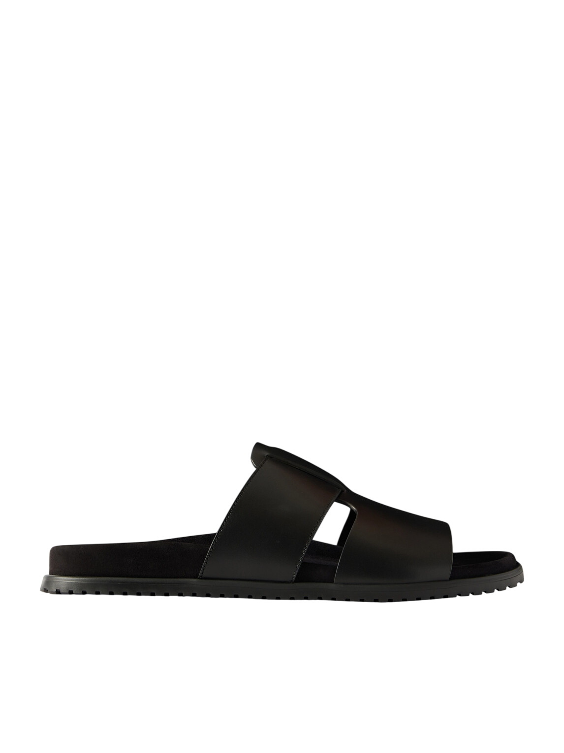DOLCE & GABBANA - Dg Leather Flat Sandals Dolce & Gabbana