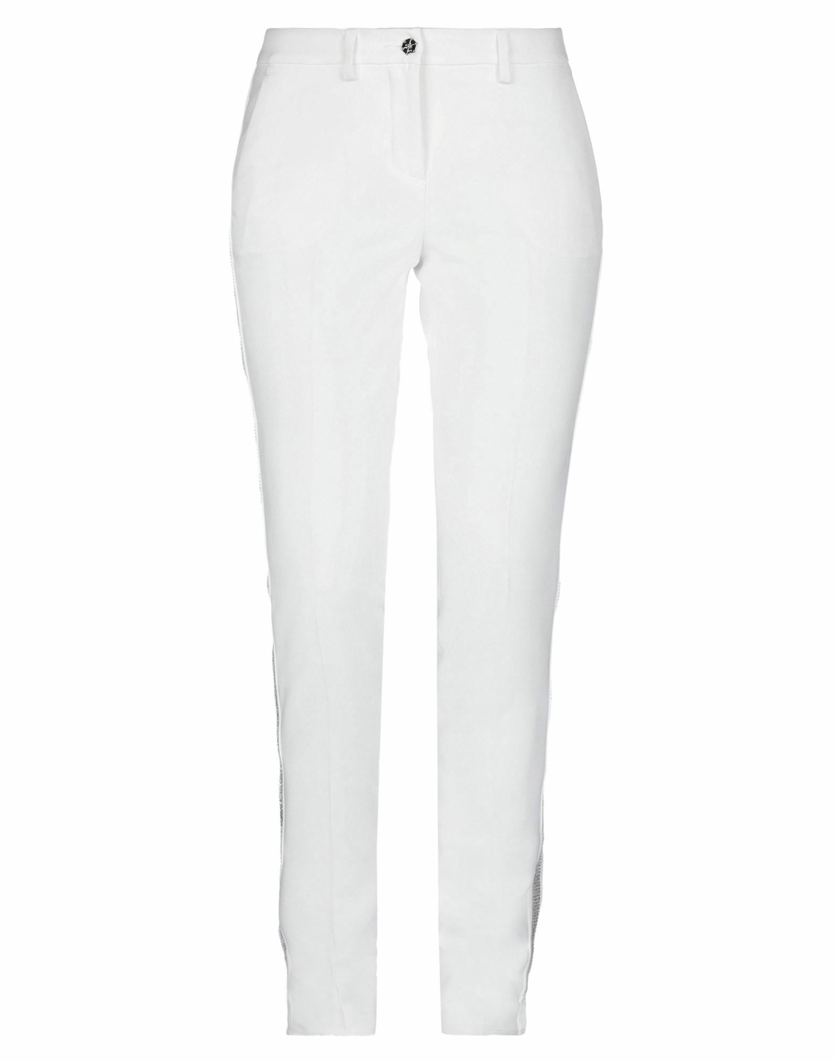 Philipp Plein Womens Pants in White