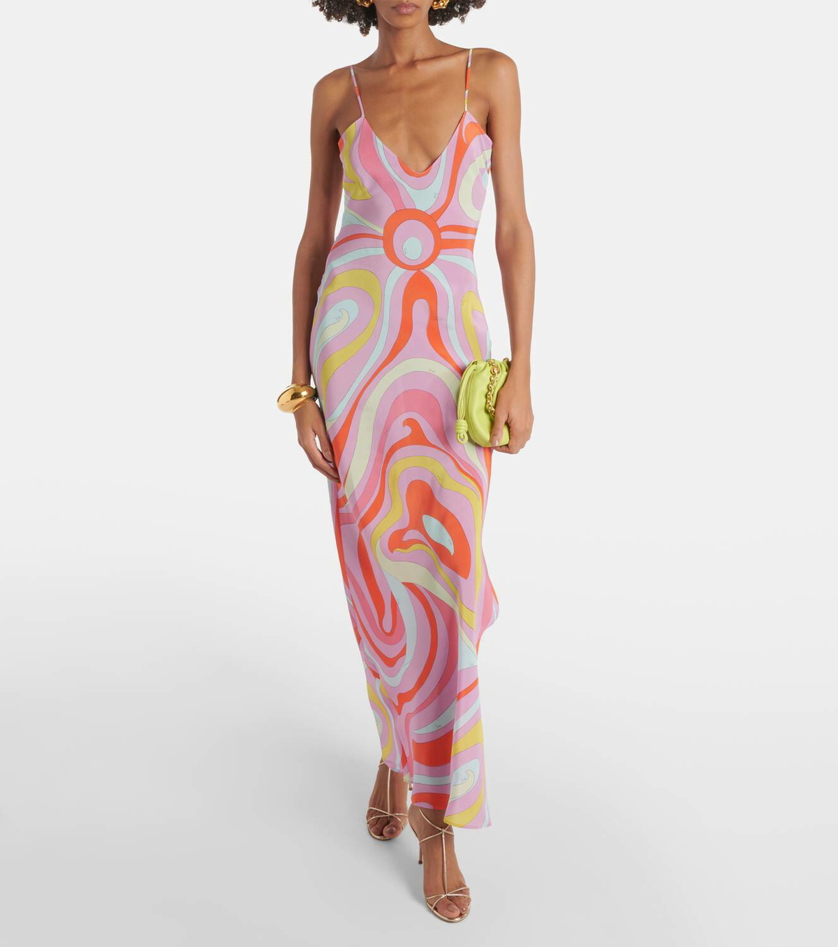 Pucci Printed silk slip dress Emilio Pucci Pucci Printed silk slip dress Emilio Pucci