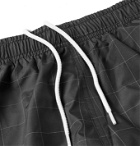 Nike - NikeLab Flash Reflective Checked Shell Track Pants - Black