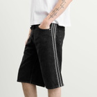 Adidas Men's Firebird Short in True Black Denim