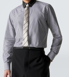 Tom Ford Striped cotton poplin shirt
