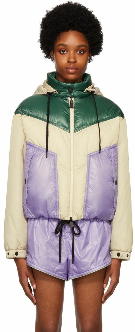 Moncler Grenoble Off-White Ledi Down Bomber Jacket Moncler