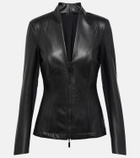Wolford Jenna faux leather blazer