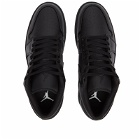Air Jordan Men's 1 Low Sneakers in Black
