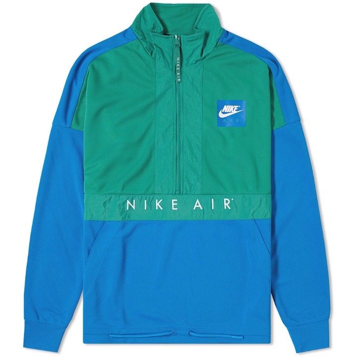 Photo: Nike Half Zip Air Jacket Green