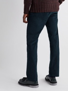 Gabriela Hearst - Rhys Straight-Leg Cotton-Blend Corduroy Trousers - Blue