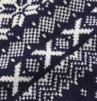 Howlin' - Mr Lawrence Fair Isle Wool Sweater - Blue