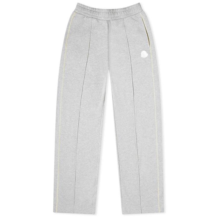 Photo: Moncler Women's Contrast Stitch Sweatpants in Grey