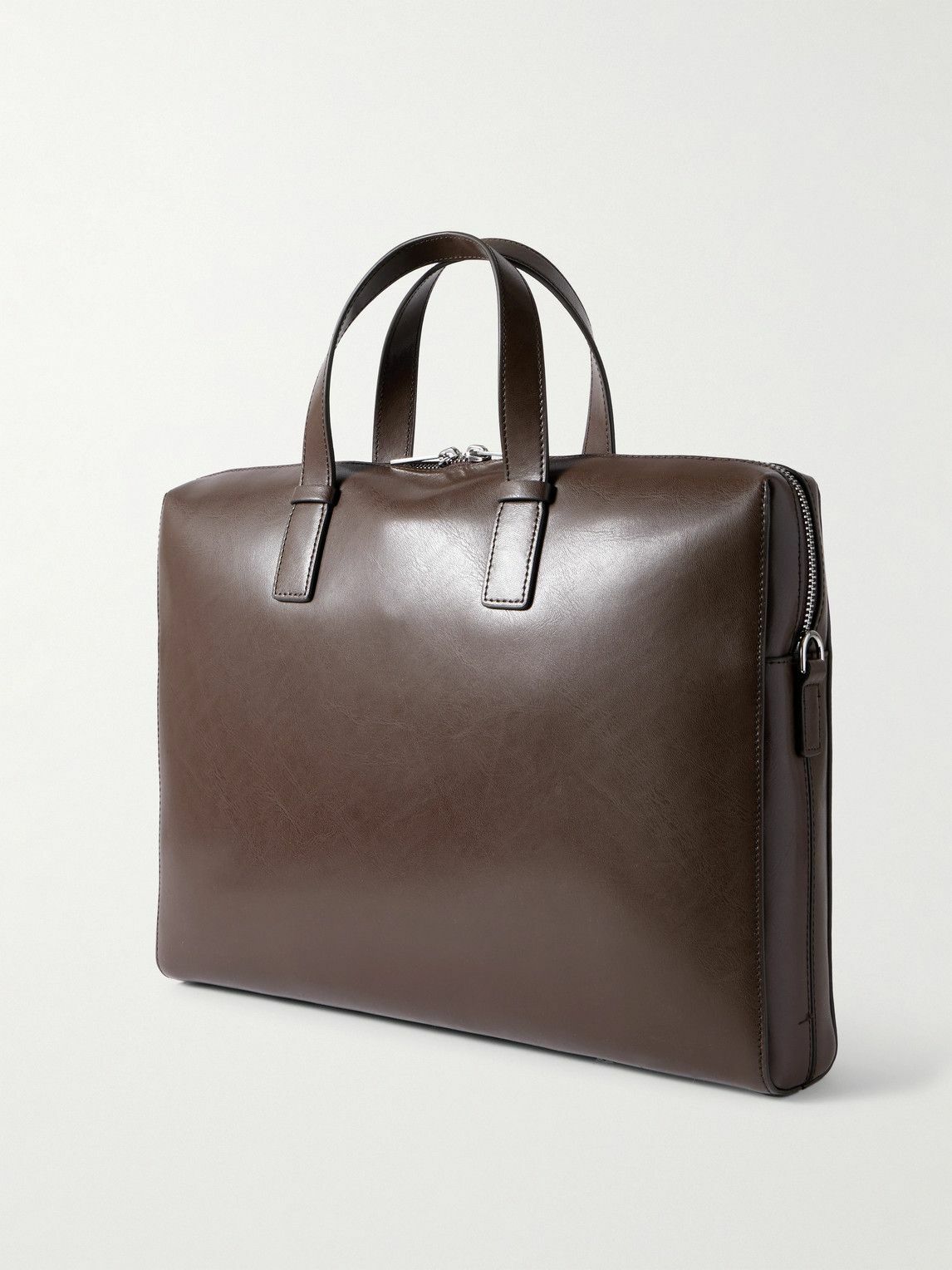 Paul Smith - Logo-Embossed Leather Briefcase