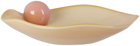 Helle Mardahl Pink & Off-White 'The Bowl With A Twist' Bowl