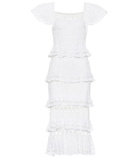 Anna Kosturova Cotillion crochet maxi dress