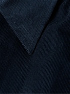 Anderson & Sheppard - Cotton-Corduroy Shirt - Blue