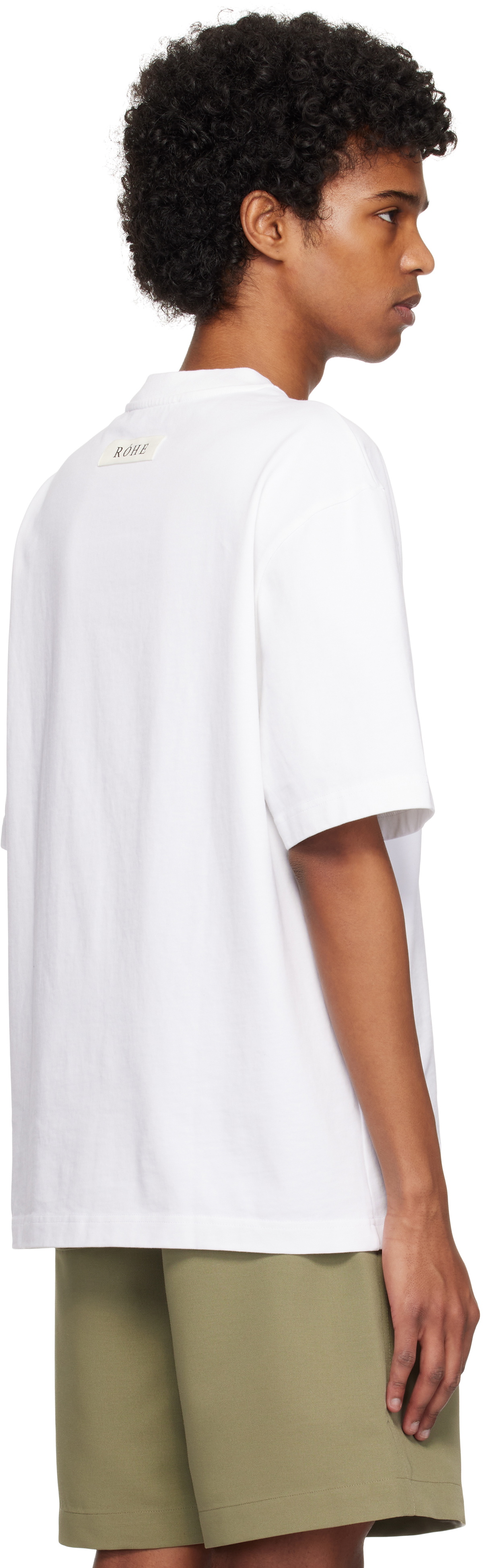 Róhe White Oversized T-shirt