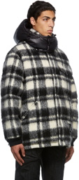 Moncler Genius 7 Moncler FRGMT Hiroshi Fujiwara Black Check Down Jacket