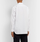 Comme des Garçons SHIRT - Panelled Cotton-Poplin Shirt - White