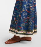 Alémais Cove printed halterneck maxi dress
