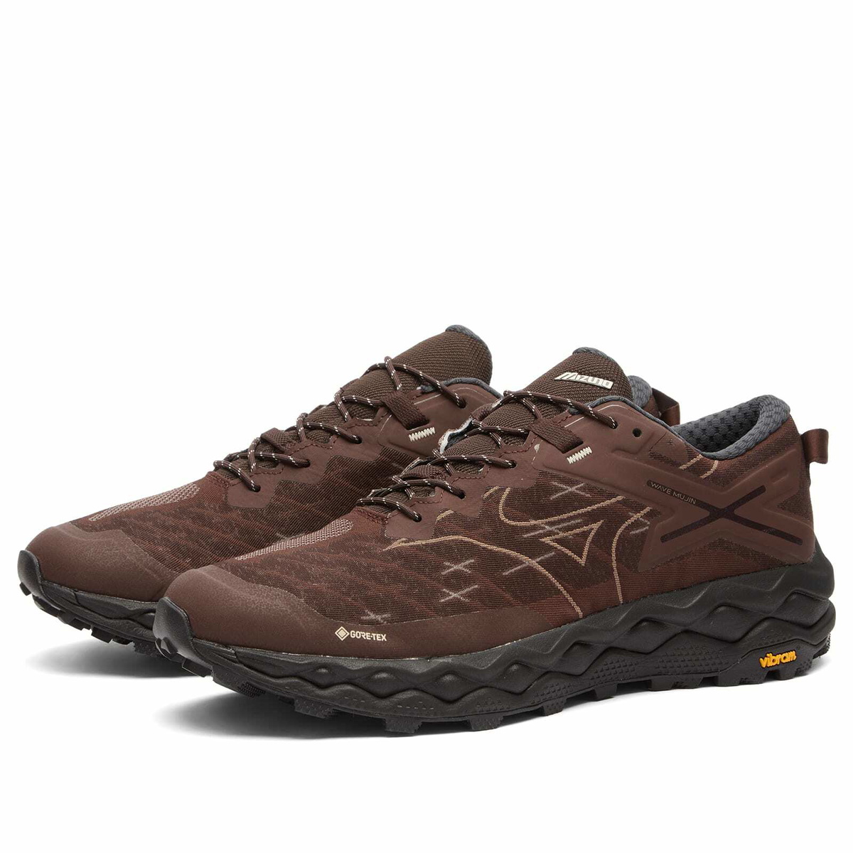 Mizuno WAVE MUJIN LS GTX Sneaker in Mole/Chicory Coffee/Tortoise Shell