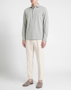 Brunello Cucinelli Mens Polo shirt in Grey