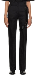 1017 ALYX 9SM Black Bondage Harness Trousers
