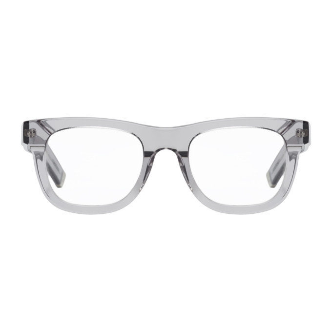 Photo: RETROSUPERFUTURE Grey Ciccio Square Glasses