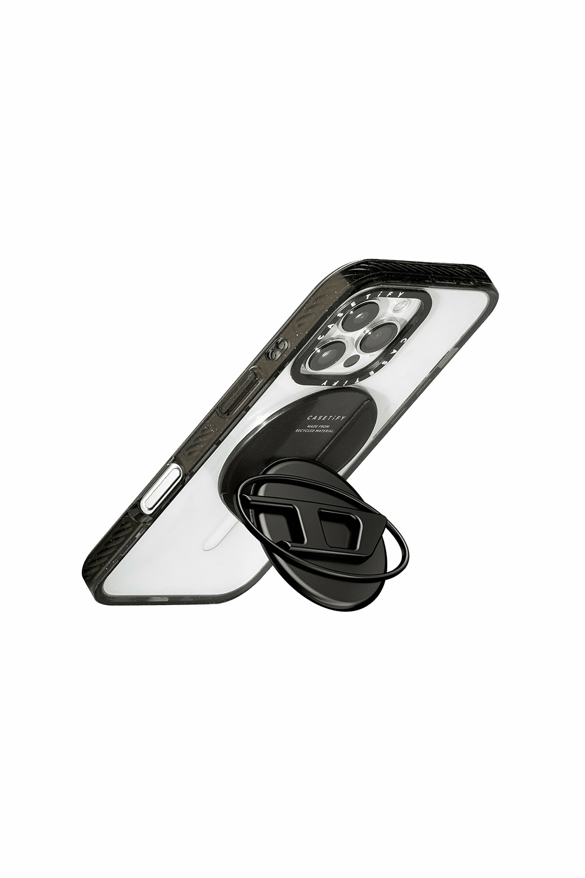 Diesel Grip & Stand Gun Metal - Ring stands - Unisex - Grey