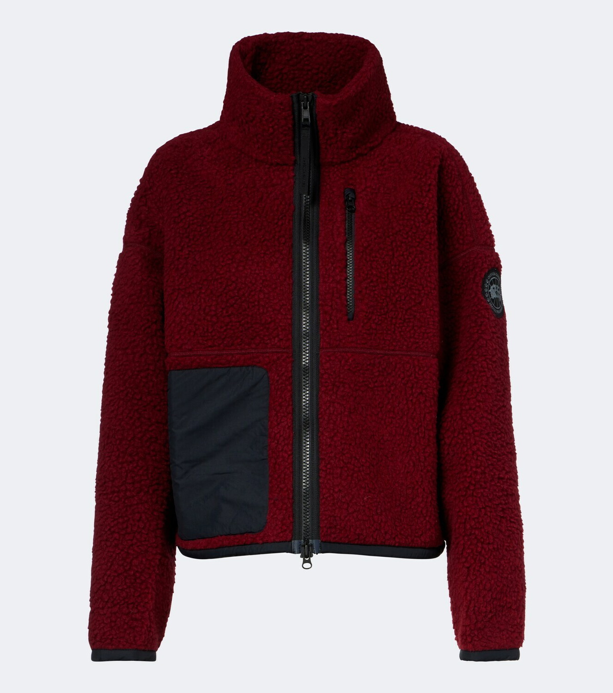 Canada Goose Simcoe wool-blend fleece jacket