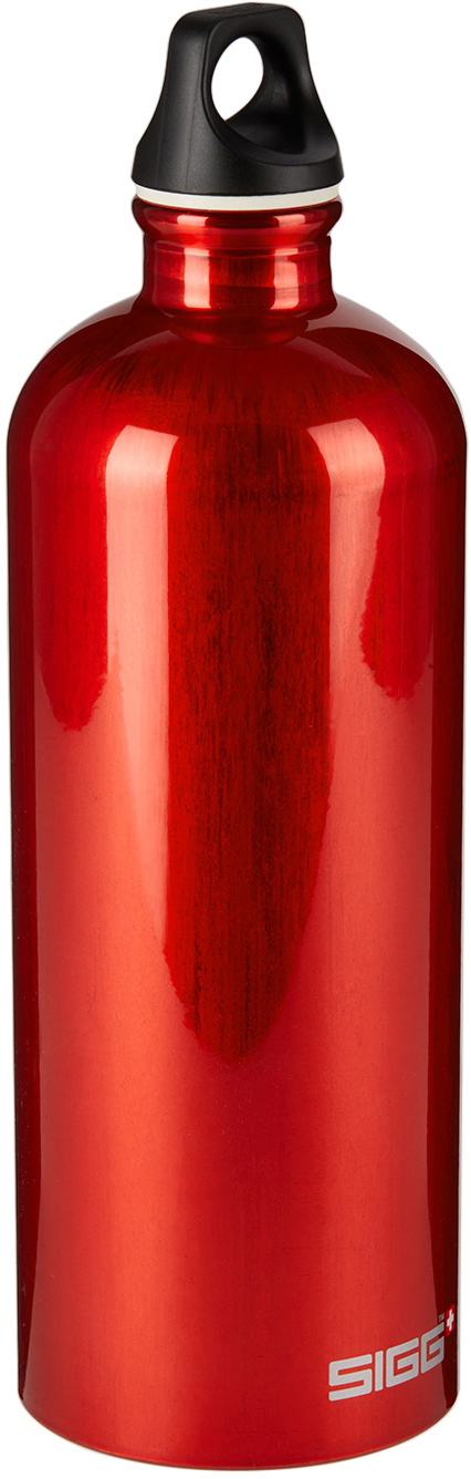 SIGG Red Aluminum Traveller Classic Bottle, 1 L