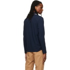 BOSS Navy Logo Patch Polo