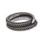 Gucci Silver Snake Ring