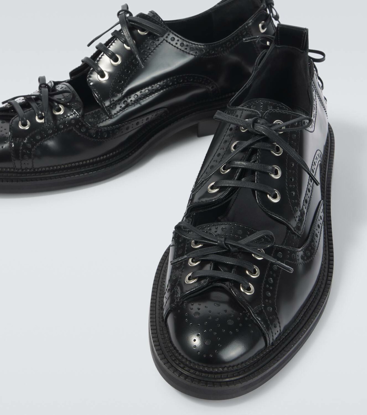 Simone Rocha Cutout leather brogues