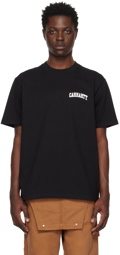 Carhartt Work In Progress Black University Script T-Shirt